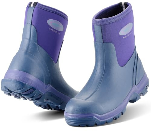 Grubs Midline 5.0 Womens Wellies Violet 8 UK