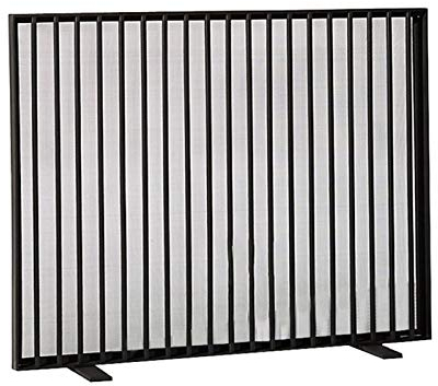 Funkenschutzgitter Kamin Abdeckung Schirm Funkenschutz Kaminschirm Kamin Maschensieb-Vorhang Kamin Screens Deko- 38,2 × 30 × 8 Zoll