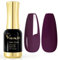 VENALISA UV Nagellack Gellack dunkellila farben,Gel Nail Polish Soak Off Nägel Farbgel Kit deep purple Gel Nagellack für Nageldesign Maniküre 12ml