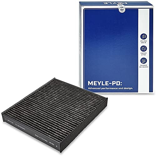 MEYLE 112 326 0023/PD Innenraumfilter Pollenfilter Filtereinsatz Aktivkohlefilter Höhe: 35 Breite: 224 Länge: 255 Kompatibel mit VW Polo Schrägheck 6R1, 6C1, SKODA Fabia II Schrägheck 542, SEAT