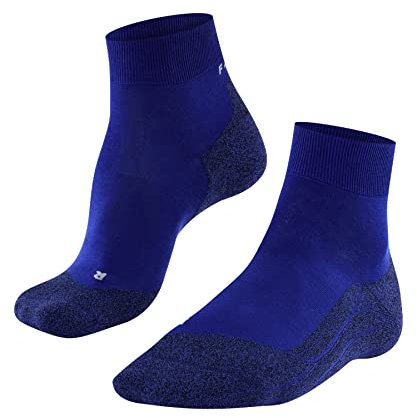 FALKE Herren Laufsocken RU4 Light Performance Short M Sso Lyocell Funktionsmaterial antiblasen 1 Paar, Blau Athletic Blue 6451, 44-45