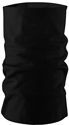 Maskworld Schlauchschal Multifunktionstuch Halstuch Kopftuch - Schwarz - stylish - atmungsaktiv - elastisch - für alle Gelegenheiten