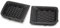 HIFROM 5XB62LXHAA sinistra e destra paraurti anteriore inferiore griglia lunetta copertura di ricambio per Jeep Renegade 2015 2016 2017 nero (1 coppia)
