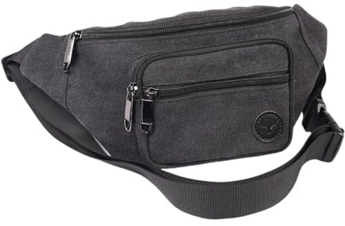 Yakfield Gürteltasche Bauchtasche Hudson Hüfttasche Sport Cross Bag Baumwolle