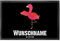 Mr. & Mrs. Panda Personalisierte Fußmatte Flamingo Yoga 40 x 60 cm - Personalisierte Geschenke, Achtsamkeit, Fußmatte Bedrucken, Yoga-Übung,