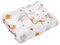 Musselin Babydecke Sommer für Babys Kinder dünne atmungsaktive Sommerdecke Puckdecke Baumwolle Mädchen Junge 110x150cm