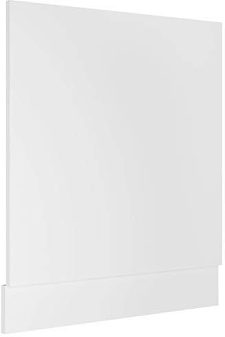 Keketa Dishwasher Front Panel Dishwasher Front Panel Dishwasher Front Panel Kitchen Cabinet Cover for Kitchen Furniture White 59.5 x 3 x 67 cm Wood Material