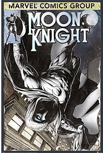 Pyramid Poster Moon Knight Comic Book Cover 61x91,5cm