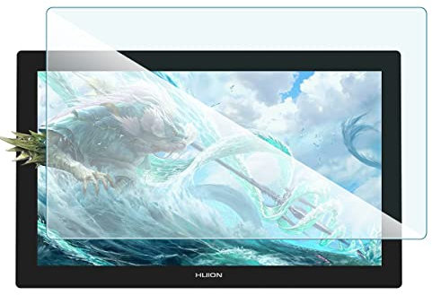 KARYLAX - Protection d'écran en Verre Flexible, Dureté 9H, Anti-Rayures, Film Protecteur Compatible pour HUION Kamvas Pro 24 23.8 Tablette Graphique