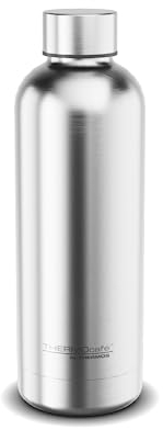 THERMOcafé by THERMOS TC DAILY BOTTLE stainless steel mat 0,50l, Isolierflasche aus Edelstahl, kohlensäurefest, 6h heiß 12h kalt, absolut dicht, für Schule, Unterwegs & Büro