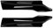 Auto Vordere Stoßstange Seite Spoiler Diffusor Splitter Für B&MW 5 Series F10 F11 2010 2011 2012 2013 2014 2015 2016 Frontspoiler (Farbe : Schwarz)