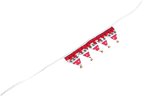 minkissy Haustier-schal Weihnachts-Schellen-Design Dreieckiger Halsschal für Katzen Welpen Haustier-zubehör