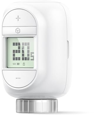 Linkind Válvula Termostato de Radiador WiFi Inteligente, Termostático Válvula de Calefacción Programable por Aplicación, Compatible con Alexa/Google Assistant,Pack de 3