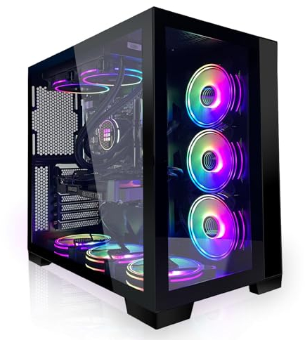 SYSTEMTREFF High-End Gaming PC Intel Core i9-14900KF 24x6GHz | Nvidia RTX 5080 16GB DX12 | 2TB M.2 NVMe | 32GB DDR5 RAM | Windows 11 | Desktop Computer Rechner für Gamer, Zocker & Streamer