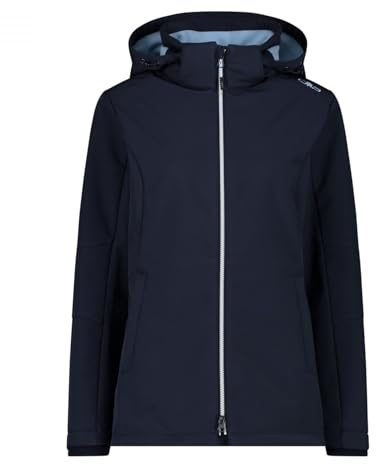 CMP Woman Jacket Zip Hood B. Blue-Skylight - 52