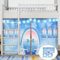 Hahafelt Loft Bed Tent Curtain Set for Low Twin Princess Play Tent with Enchanting Snowflake Lights Play Gifts Tent Winter Party Decoration for Indoor & Outdoor Play