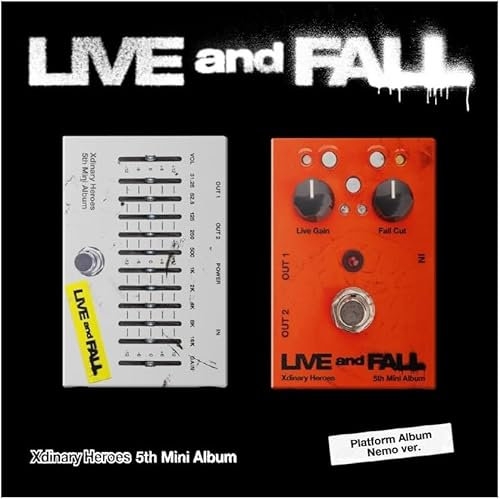 Xdinary Heroes LIVE and FALL Album [LIVE + FALL (2 PLATFORM ALBUM NEMO ver) Full set]+Pre Order Benefits+Tracking number