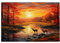 Mexpekil 1000 Teile Puzzles für Erwachsene Wald Fluss Sonnenuntergang Hirsch Holzpuzzles Herausfordernde Puzzlespiele für Jugendliche Geschenke
