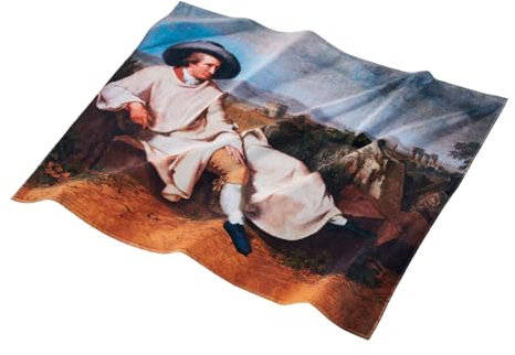MuseARTa Geschirrtuch aus Baumwolle mit dem Gemälde Goethe in The Roman Campagna des Künstlers Johann Heinrich Wilhelm Tischbein in der Größe 40x60cm, KT-JT-GC