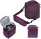 Navitech Purple DSLR SLR Camera Bag Compatible with Panasonic LUMIX FZ1000 II Digital Bridge Camera