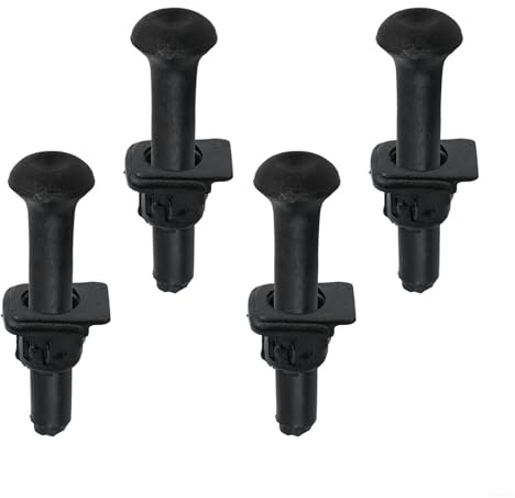 EpheyFIF 4 boutons de verrouillage de porte de voiture pour Golf Mk2 Mk3 et B2, numéro de pièce OEM 191837187