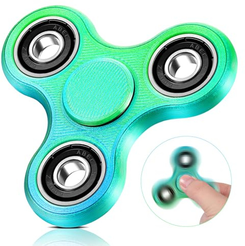 SCIONE 3D Gedruckter Fidget Spinner Set – Hochgeschwindigkeits-Sensory Toys | Ideal zum Stressabbau, bei ADHS Finger Spinner für Konzentration | Spaßige Handspinner für Kinder & Erwachsene