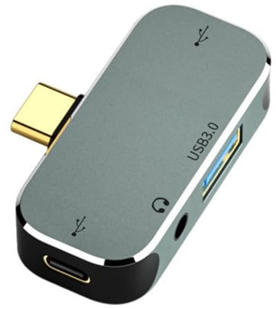 Cenei PC Computer Type-C Extension Hub 3.55mm Jack PD100W USB3.0/USB2.0/USB3.1 -Compatible USB Extender YX04 X2