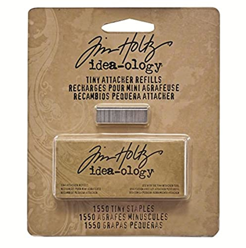 Advantus TH92801 Idea-Ology Tiny Attacher Refill Staples .25 1,550/Pkg, Original Version, one size, Silver