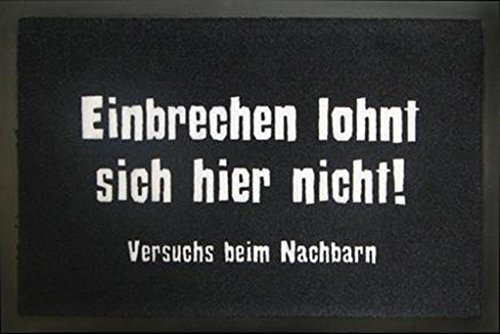 Einbrechen Lohnt Hier Nicht