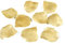 PartyDeco Conf. 100 Rosenblätter aus Stoff, goldfarben