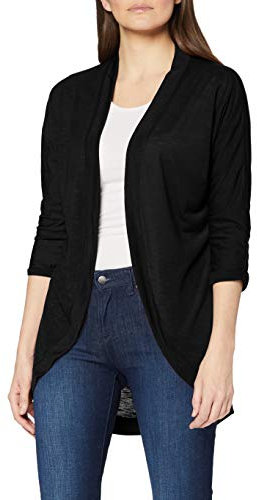 berydale Damen BD252 Strickjacke, Schwarz, XS