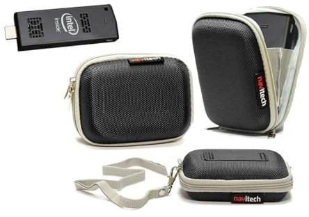 Navitech Black Hard Water Resistant Hard Camera Case Compatible with The Sony RX100 VII Advanced Premium Compact Camera