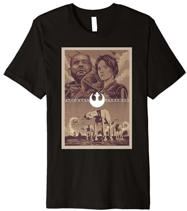 Star Wars Rogue One Group Shot Poster Premium T-Shirt