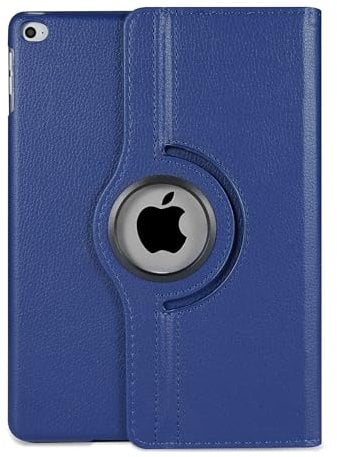 Rotate 360° Stand Case For Apple iPad Mini 1/2/3 (Blue)