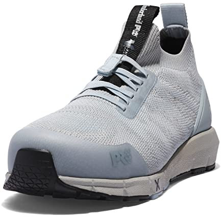 Timberland PRO Radius Knit Composite Safety Toe Slip-On Athletic Industrial Work Shoe, Nero/Giallo, 8,5 M