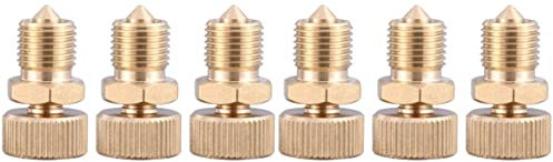 TEHAUX 2 Sätze Entlüftungssatz Aus Kupfermaterial Hochdruck-entlüftungsventil Und Sicherheitsschraube Für 30 Mpa-luftpumpenzubehör 3 Stück * 2