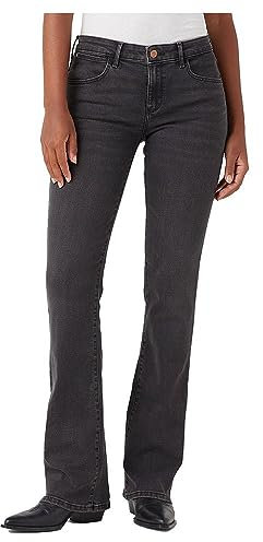 Wrangler Damen Bootcut Jeans, Mars, 28W / 32L