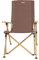 S'more 4-stufiger Verstellbarer Campingstuhl mit Armlehnen, hohe Rückenlehne, Outdoor-Stuhl für Erwachsene, klappbarer Rasenstuhl mit Tragetasche für Outdoor, Sportveranstaltungen, Angeln, Picknick,