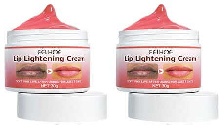 Lippenaufhellung Für Dunkle Lippen, 30 G Feuchtigkeitsspendender Lippenaufheller Mit Vitamin E Öl, Kakaobutter, Pflegende Dunkle Lippenaufhellungscreme Für Raucher, Männer Und Frauen