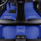Custom Auto-Fußmatten für BMW für X1 X2 X3 X4 X5 X6 X7 Leder Wasserdicht Abriebfest Mit Aufbewahrungstasche Auto-Fussmatten,Farben:blau