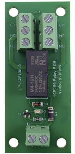 scaleo systems Relaisplatine 1 St. VV-600401-0-C 2 Wechsler 12 V/DC