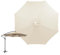 HAMON Changement de parasol parasol universel tissu parasol changement de couverture anti - UV Canopy Cover table extérieure parasol changement (2,7 m-8)