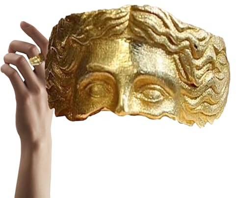 Lumiscent Halbgesichtsring, Schicker Zeigefingerring, modische Damenringe, Bezaubernder Venus-, antiker griechischer, beruhigend für Frauen, Teenager, Outdoor, Männer