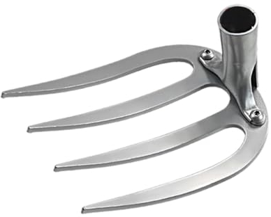 Unkrautrechen-Werkzeug, Gartenrechen aus Eisen, robuster Handrechen aus Metall, Unkrautentwurzelungswerkzeug for Entwurzeln von Unkraut, Handrechen aus Karbonstahl for Gartenarbeit und Jäten /108 ( Si