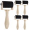 5 Pcs Rubber Brayer Rollers for Printmaking, Ink Roller for Ink Application and Glue Stick Use