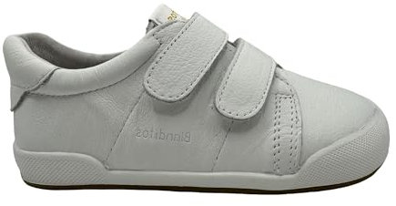 Blanditos by Crío's - Londres Blanco (Blanco, Sistema Tallas Calzado EU, Niño (0-5 años), Números, Ancho, 25)