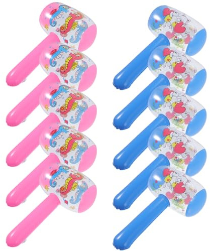 JOINPAYA Aufblasbares Hammer-Spielzeug-Set Für Jungen Und Mädchen Party-Requisite Großer Griff PVC-hammerglocke Für Verschiedene Veranstaltungen Zufällig
