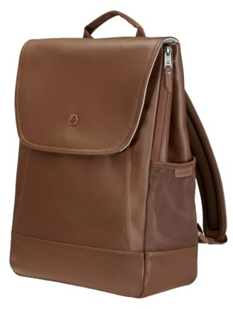 Maxi-Cosi Wickelrucksack, Platz für alles, Praktisch für unterwegs, XL-Wickelunterlage, Kapazität von 19,5l, Windeltasche, Classic Cognac