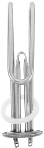 HORIALENCE Resistenza elettrica per riscaldamento acqua: 220V 1500W Riscaldatore a immersione in acciaio inox - Asta tubolare anticalcare per serbatoio acqua calda, bollitore, samovar