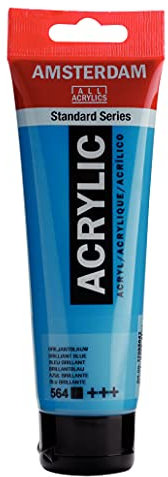 Amsterdam Standard Series Acrylfarbe Tube 120 ml Brillantblau 564 (17095642)